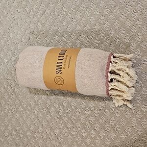 Sand Cloud Beach Towel Shadow Stripe New!